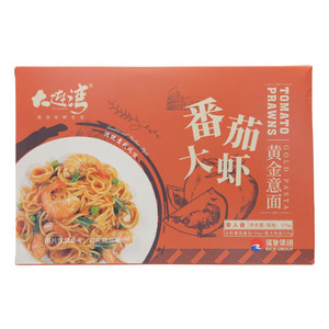大连湾番茄大虾黄金意面