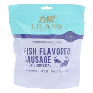 力狼宠物零食猫鱼肉火腿肠