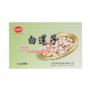 红红琳帝258克白莲子