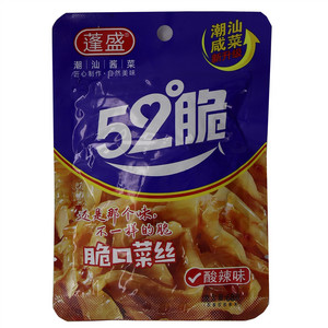 蓬盛酸辣脆口菜丝脆口菜丝68克