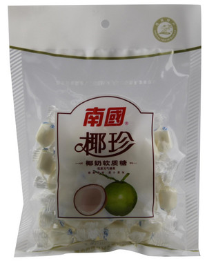 南国椰珍椰奶软质糖