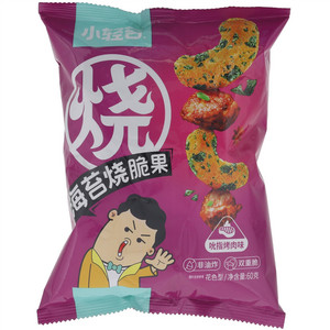 小轻苔吮指烤肉味海苔烧脆果