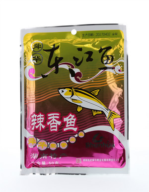 50g东江辣香鱼