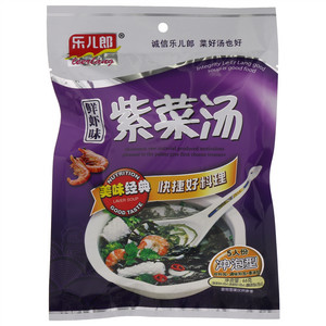 乐儿郎鲜虾味紫菜汤