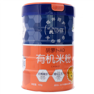 每伴胡萝卜AD有机米粉