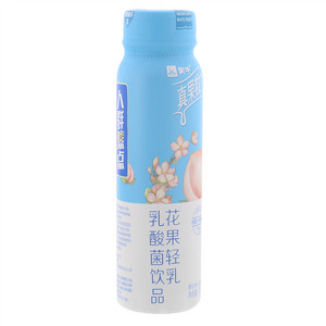 蒙牛真果粒樱花风味+白桃果粒花果轻乳乳酸菌饮品