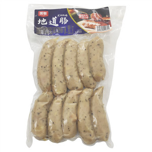 喜旺国联地道肠黑胡椒味 非即食速冻熟制品