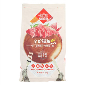 迪尤克无谷系列金枪鱼牛肉配方全价猫粮