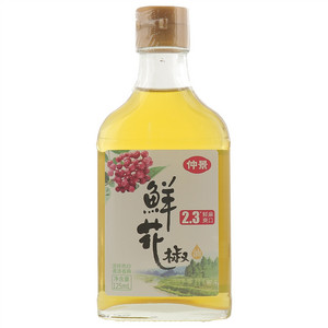 仲景2.3°鲜花椒油-125ml