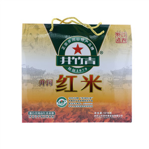 井竹青有机红米礼盒