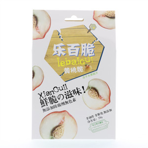 乐百脆黄桃脆28g