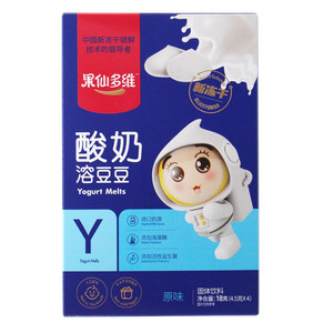 果仙多维酸奶溶豆豆原味