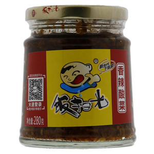 280g饭扫光香辣酸菜