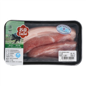 苏食淮黑猪带皮前腿肉