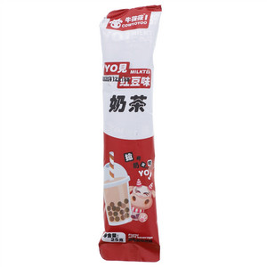 牛莜莜红豆味奶茶