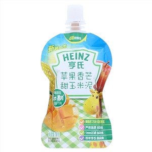 亨氏苹果香芒甜玉米泥