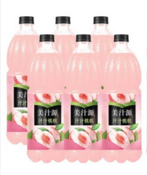 美汁源汁汁桃桃桃汁饮料
