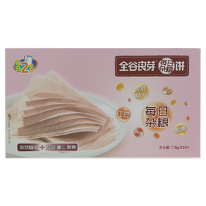 全谷良芽发芽糙米+红豆.薏仁.藜麦每日杂粮饼