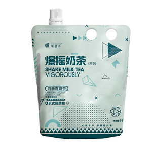 果遇茶四季春奶茶