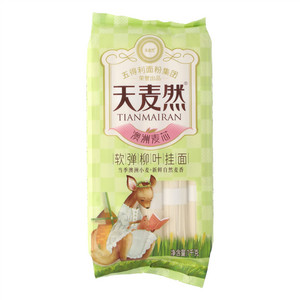 天麦然软弹柳叶挂面