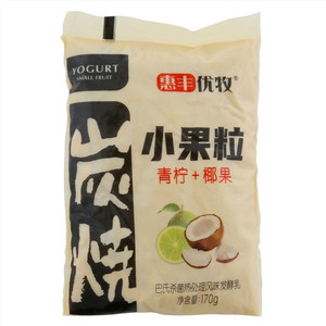 惠丰优牧青柠+椰果炭烧小果粒