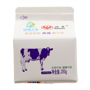 兴牛泉水人家省农科院高端酸牛奶