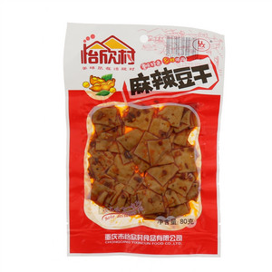 怡欣村麻辣豆干80g