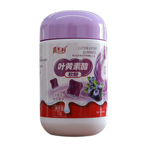 嘉士利蓝莓味叶黄素酯软糖