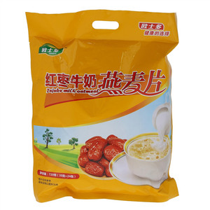 欧士多红枣牛奶燕麦片