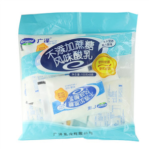 广泽无蔗糖酸奶