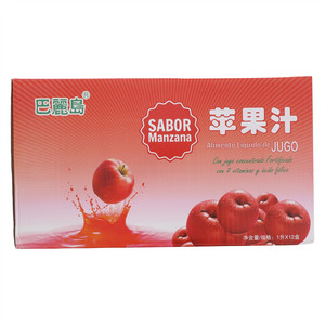 巴麗岛优选阿克苏糖心果100%苹果汁