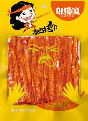 邬辣妈麻辣面片（挤压糕点）