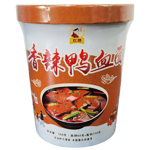 欢嫂香辣鸭血面