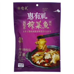 惠有礼风脱水榨菜鱼调料（泡椒味）