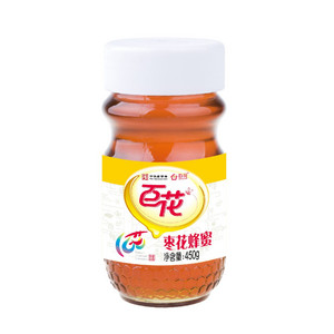 百花牌450克枣花蜂蜜