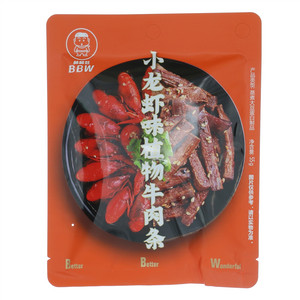 棒棒娃小龙虾味植物牛肉条