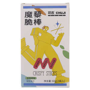 初吉麦香原味魔藜脆棒韧性饼干