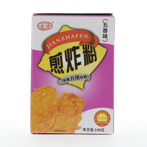 禄荣五香味煎炸粉100克