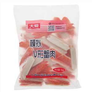 大爱模拟V形蟹肉