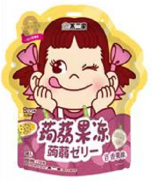 果汁蒟蒻果冻（百香果味）120克袋装