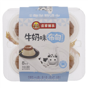 庄家铺子牛奶味布甸（果味果冻）