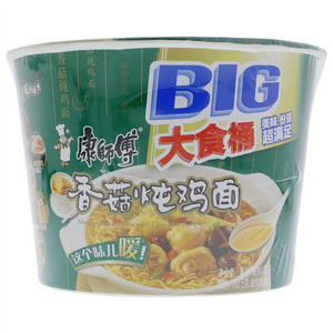 康师傅BIG大食桶香菇炖鸡面138克