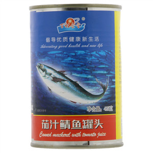 百姓食堂茄汁鲭鱼罐头