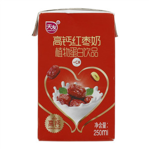 天友 高钙红枣奶