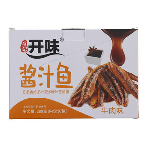 童记开味酱汁鱼牛肉味
