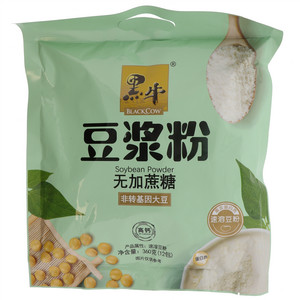 黑牛豆浆粉（无加蔗糖）360g