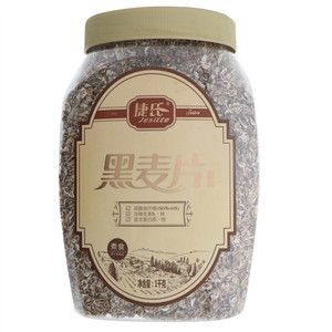 高纤黑麦片1000g