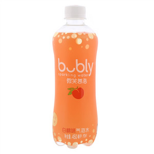 bubly微笑趣泡白桃味气泡水