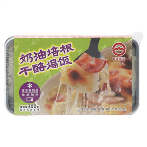 奶油培根干酪焗饭