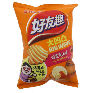 好丽友 好友趣大凹凸+蜂蜜黄油